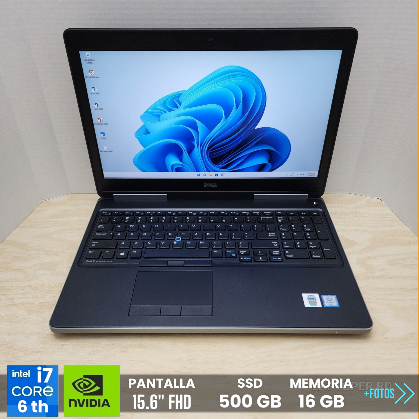 Laptop Dell Precision 7510