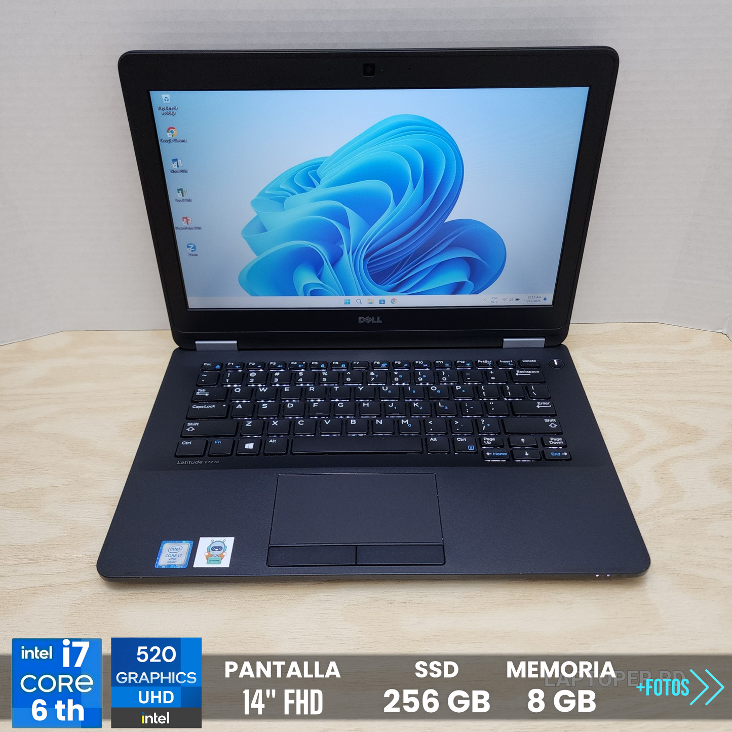 Laptop Dell Latitude 7270