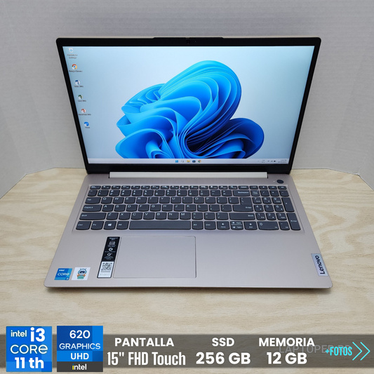 Laptop Lenovo Ideapad 3 Dorado
