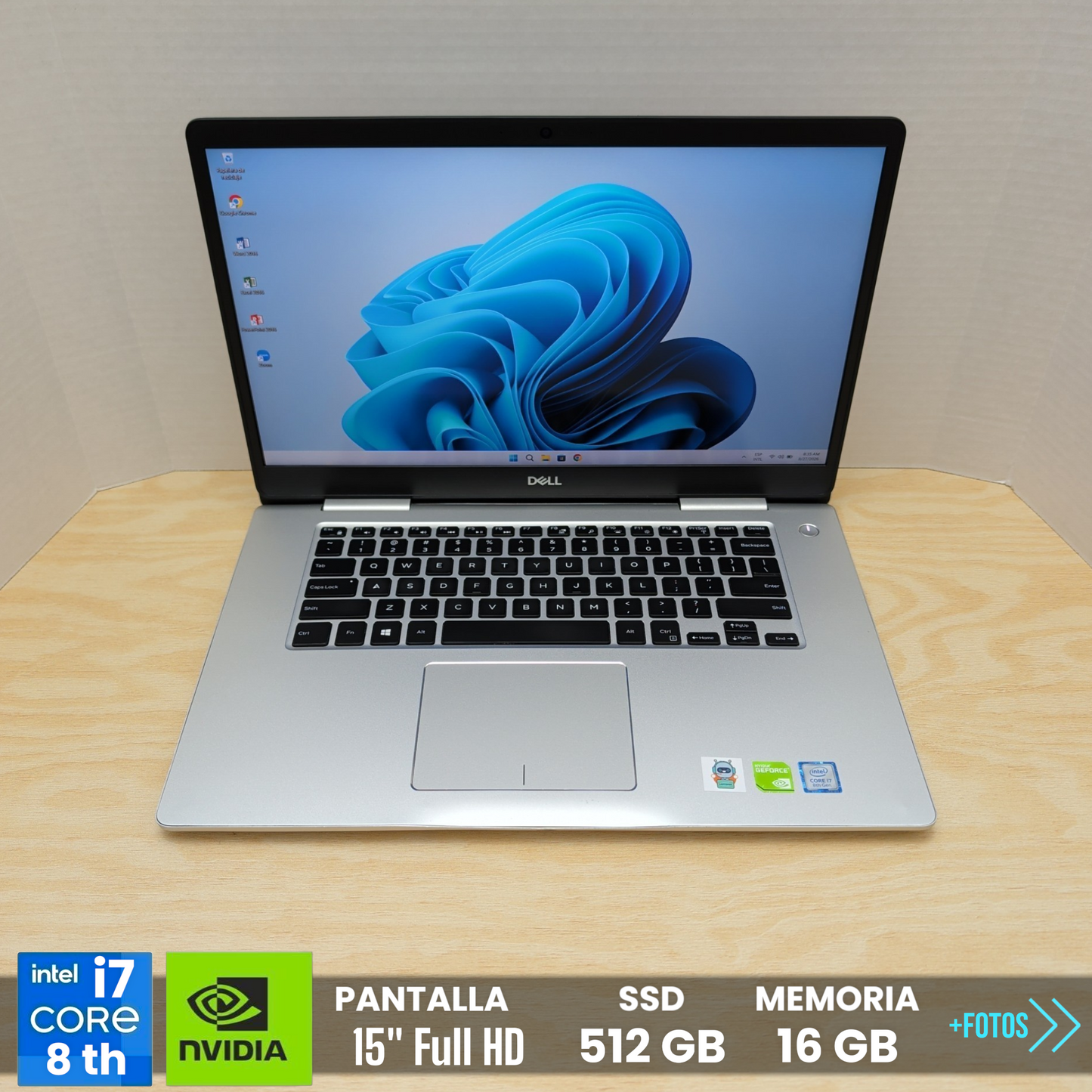 Laptop Dell Inspiron 15 7580